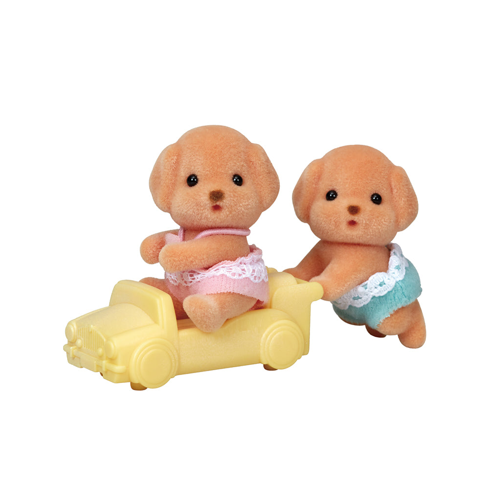 Calico Critters: Toy Poodle Twin Babies