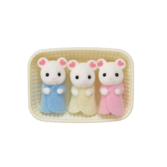 Calico Critters: Marshmallow Mouse Triplets Babies