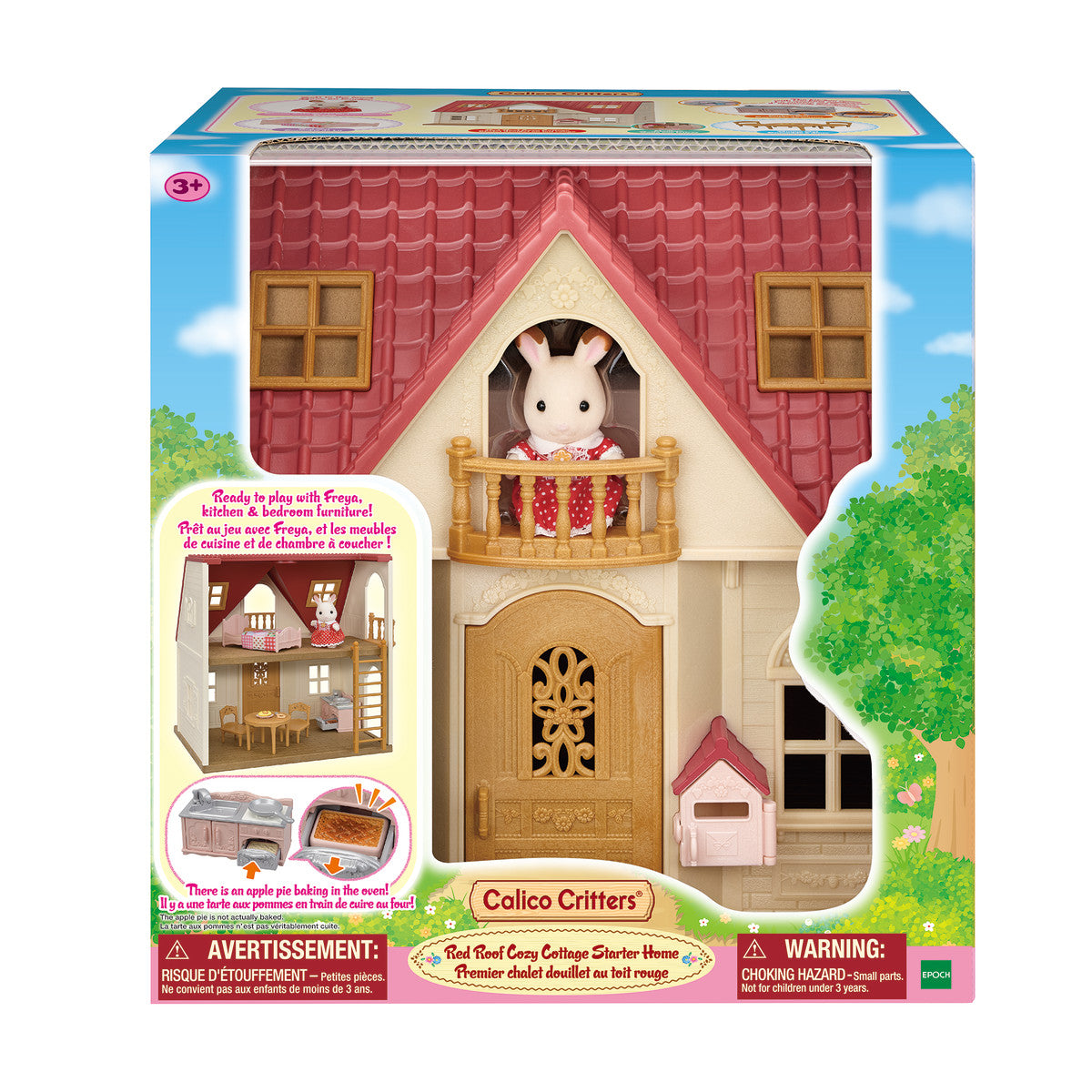 Calico Critters: Red Roof Cozy Cottage (40th Anniversary Edition)