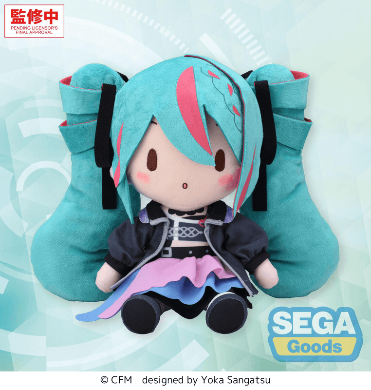 fuwa petit "Hatsune Miku Series" M Plush "Hatsune Miku" -Punk!-