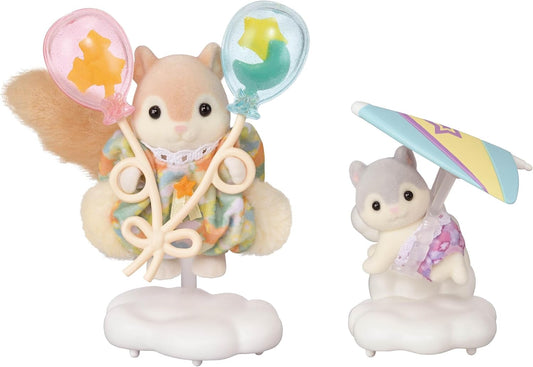 Calico Critters: Flying Squirrel Siblings Accessory Set (Japan Exclusive)