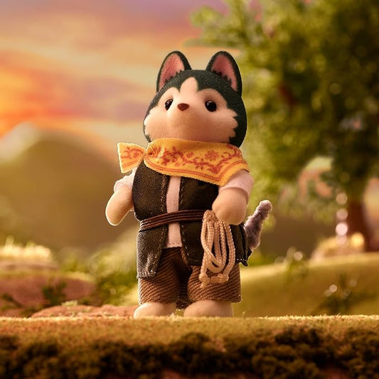 Calico Critters: Bruce the Husky Hero Adventurer