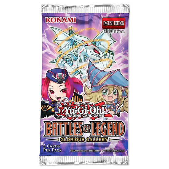 Yu-Gi-Oh! Battles of Legend Glorious Gallery Booster Box (24 Packs)