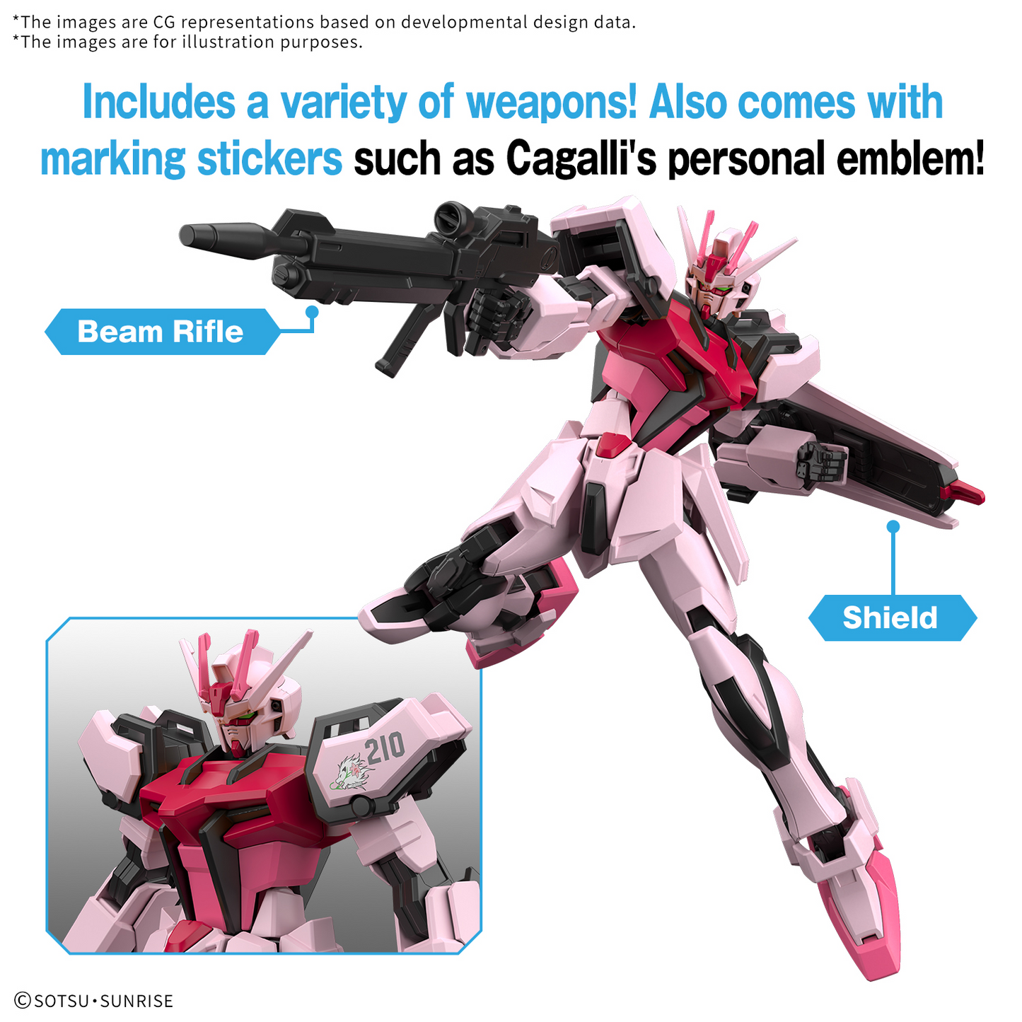 ENTRY GRADE 1/144 STRIKE ROUGE