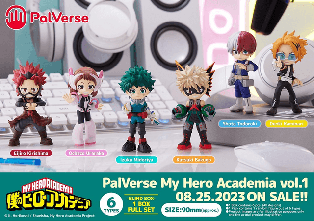 PalVerse My Hero Academia vol.1 (Single Box- order 6 for a full set)