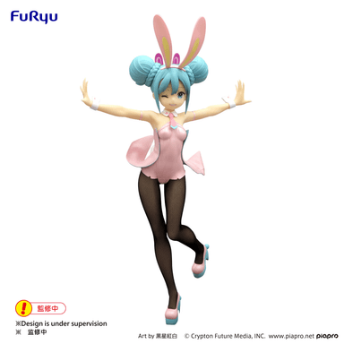 Hatsune Miku BiCute Bunnies Figure -Wink Pearl Pink Color ver.-