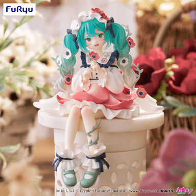Hatsune Miku Noodle Stopper Figure -Flower Fairy Anemone-