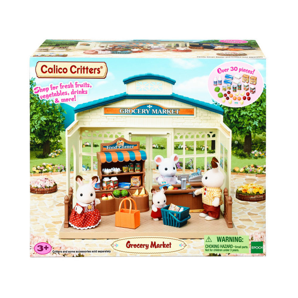 Calico Critters: Town Grocery Market Playset