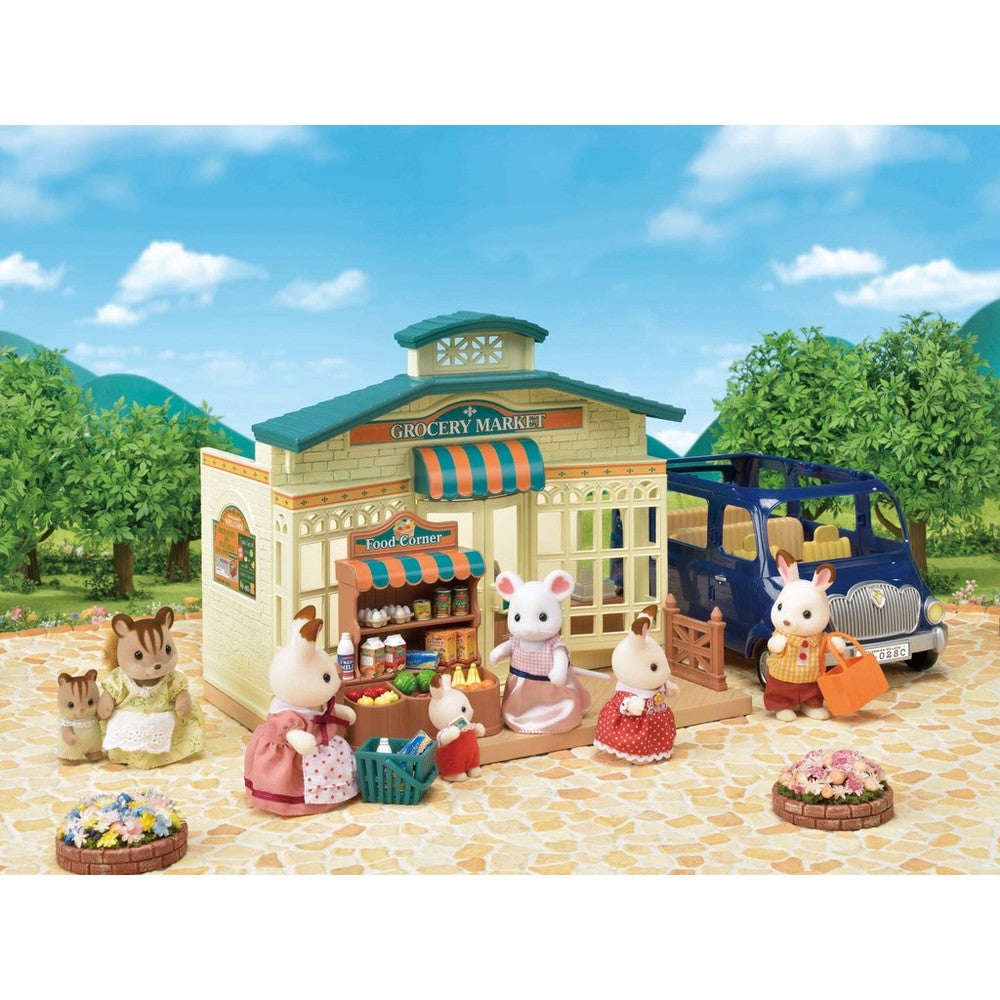 Calico Critters: Town Grocery Market Playset