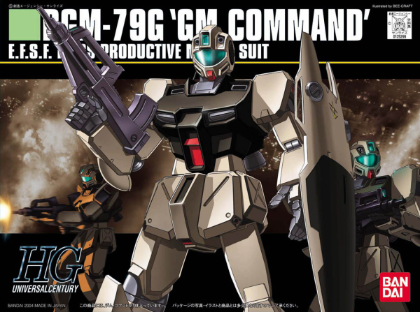 [PREORDER] HGUC 1/144 #46 RGM-79G GM Command Colony Use (Winter 2027)