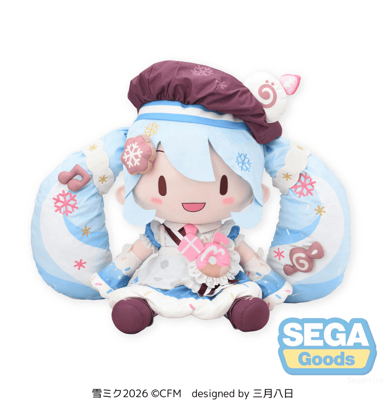 [PREORDER] fuwa petit "Snow Miku 2026" Dodeka Jumbo Plush (Fall 2026)
