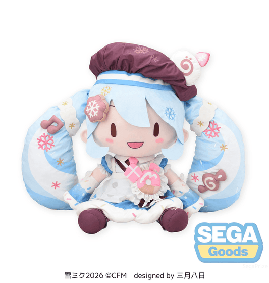 [PREORDER] fuwa petit "Snow Miku 2026" Dodeka Jumbo Plush (Fall 2026)