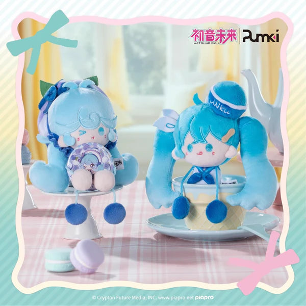 Hatsune Miku Snack Girl Series Hand-in-Hand Magnetic Plush Keychain Blind Box