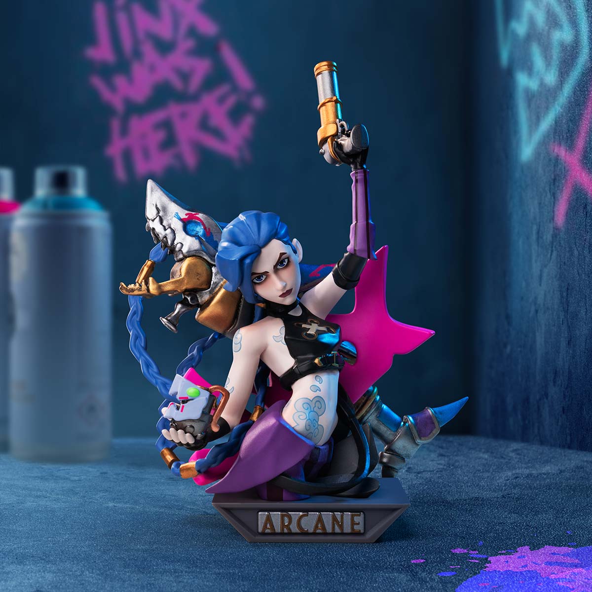 POPMART X League of Legends Arcane Bust Statues