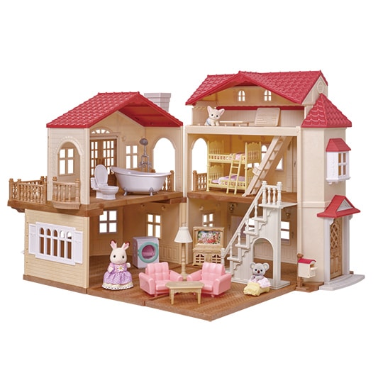 Calico Critters: Red Roof Secret Attic Gift Set