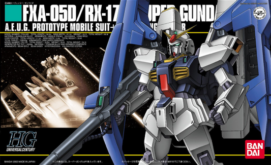 [PREORDER] 1/144 HGUC FXA-05D/RX178 SUPER GUNDAM (Fall 2026)