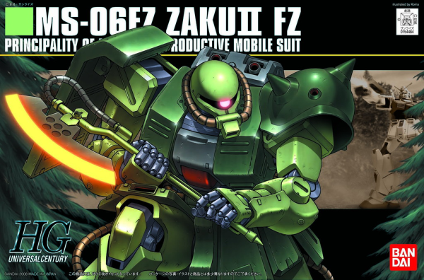 [PREORDER] HGUC 1/144 #87 Zaku II FZ (Fall 2026)