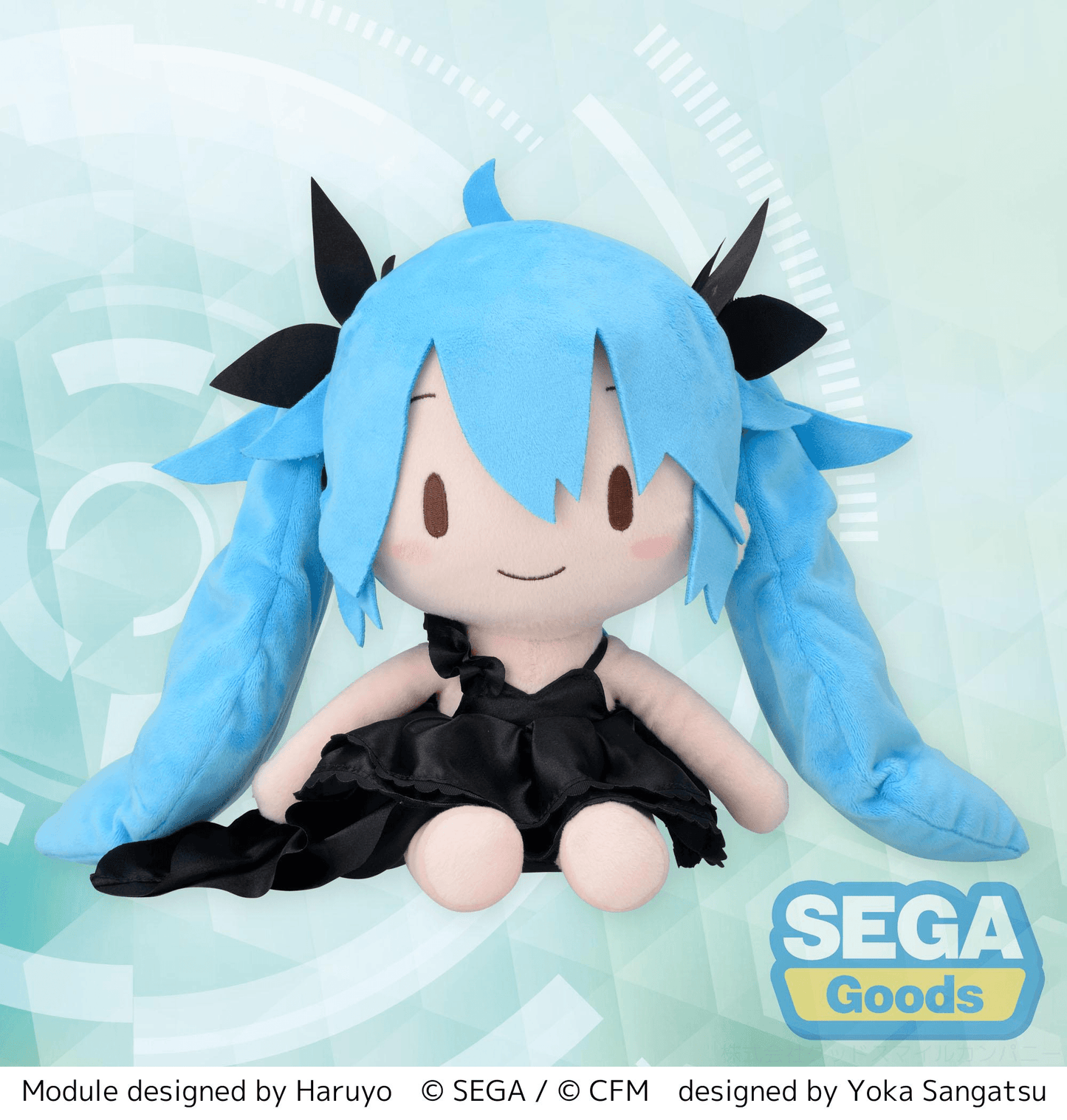 fuwa petit "Hatsune Miku: Project DIVA Arcade Future Tone" L Plush "Hatsune Miku - Deep Sea Girl"
