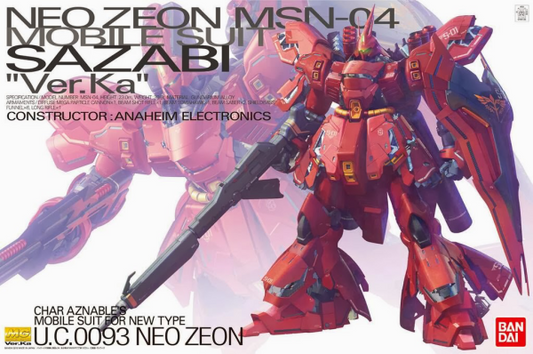 [PREORDER] MG 1/100 MSN-04 Sazabi Ver.Ka  (ETA mid-Oct to Dec)