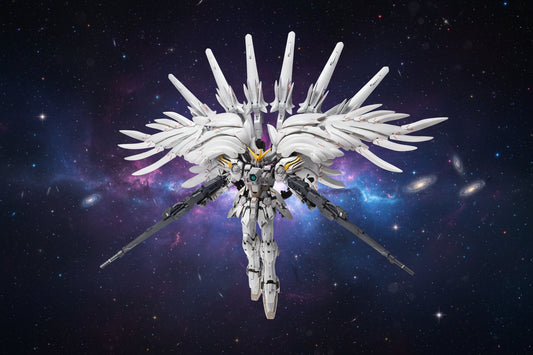 Metal Composite Gundam Wing Zero Custom- Snow White Prelude [Store Display Model]