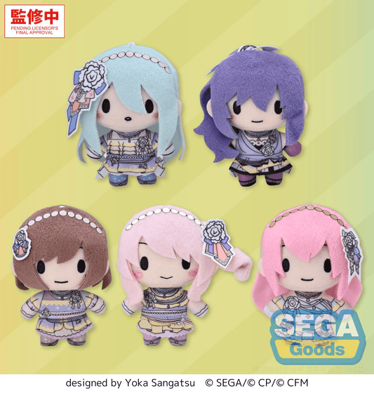 fuwa petit Mascot "HATSUNE MIKU: COLORFUL STAGE!" Mascot "Nightcord at 25:00 - Carnation Recollection" (EX)