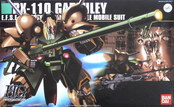 [PREORDER] HGUC 1/144 #58 RX-110 Gabthley (Fall 2026)