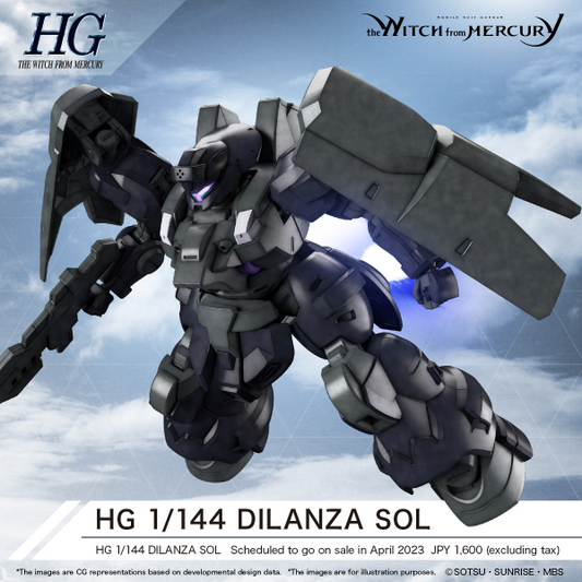 [PREORDER] HG 1/144 DILANZA SOL (Fall 2026)