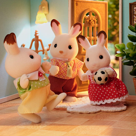 Calico Critters: The New Chocolate Rabbit Family