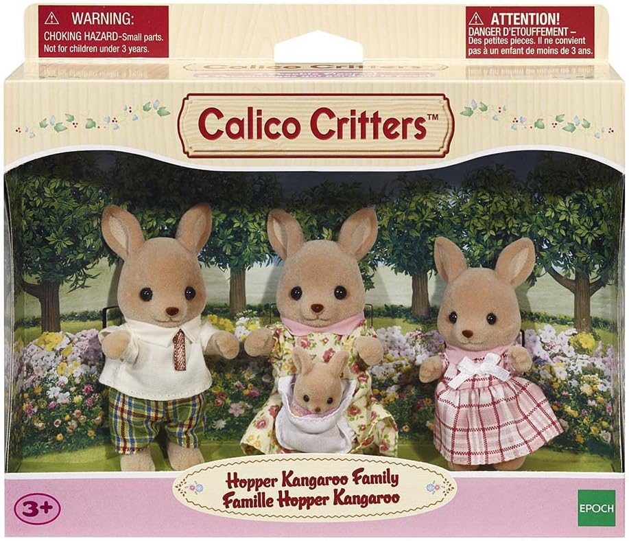 Calico Critters: Hopper Kangaroo Family
