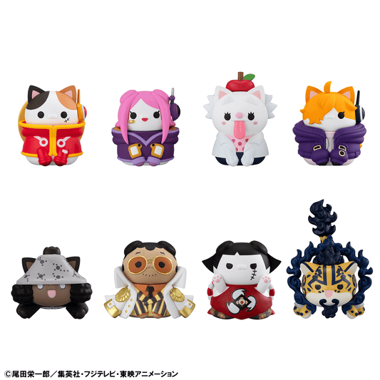MEGA CAT PROJECT ONE PIECE Nyan Piece Nyan! Ver. Egghead (8pc per box)