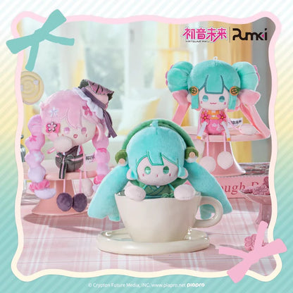 Hatsune Miku Snack Girl Series Hand-in-Hand Magnetic Plush Keychain Blind Box