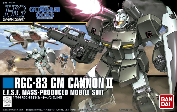 [PREORDER] HGUC 1/144 #125 GM Cannon 2 (Fall 2026)