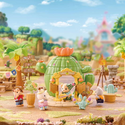[PREORDER] Calico Critters: Showtime at the Cactus House (With the Lion Cub baby) [ETA Mid July]