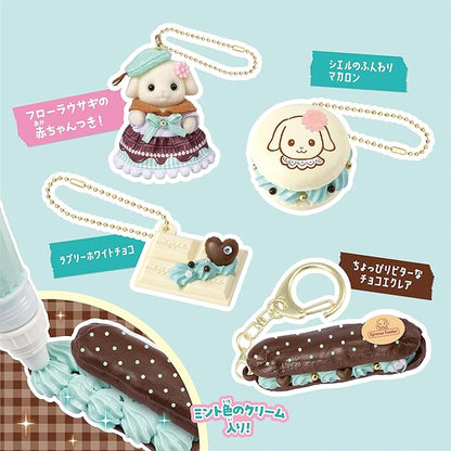 Calico Critters: Flora Rabbit Eclaire DIY Whipple Keychain