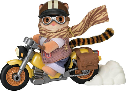 [PREORDER] Calico Critters: Miles the Tiger Dad's Adventure Bike [ETA Mid July]