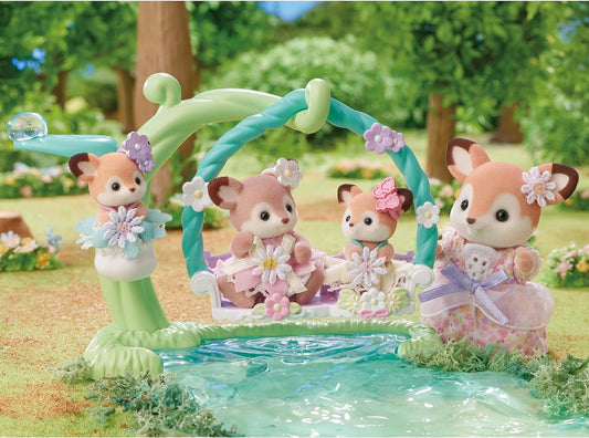 Calico Critters: Waterside Swing Set (Deer Siblings)(Japanese Release)