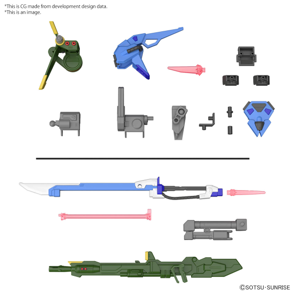[PREORDER] OPTION PARTS SET GUNPLA 02 (LAUNCHER STRIKER & SWORD STRIKER)  (ETA mid-Oct to Dec)