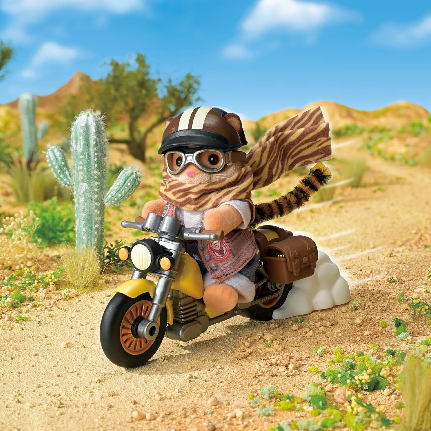 [PREORDER] Calico Critters: Miles the Tiger Dad's Adventure Bike [ETA Mid July]