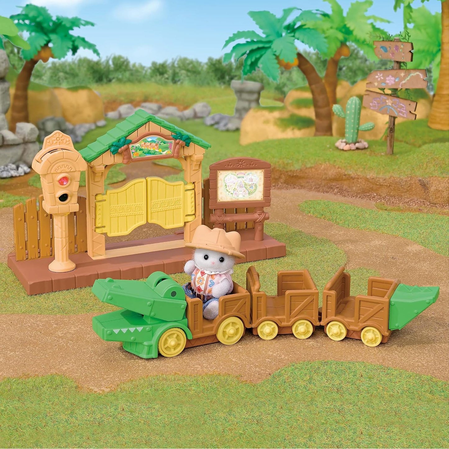 [PREORDER] Calico Critters: Crocodile Adventure Train Set (ETA Mid June)