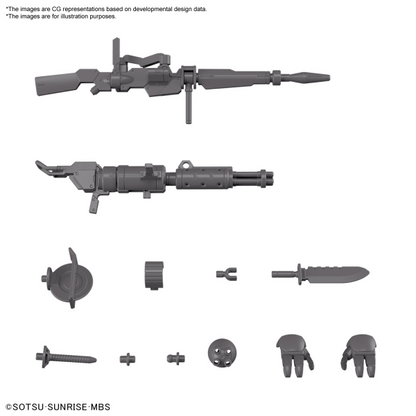 HG 1/144 EXPANSION PARTS SET for DEMI TRAINER