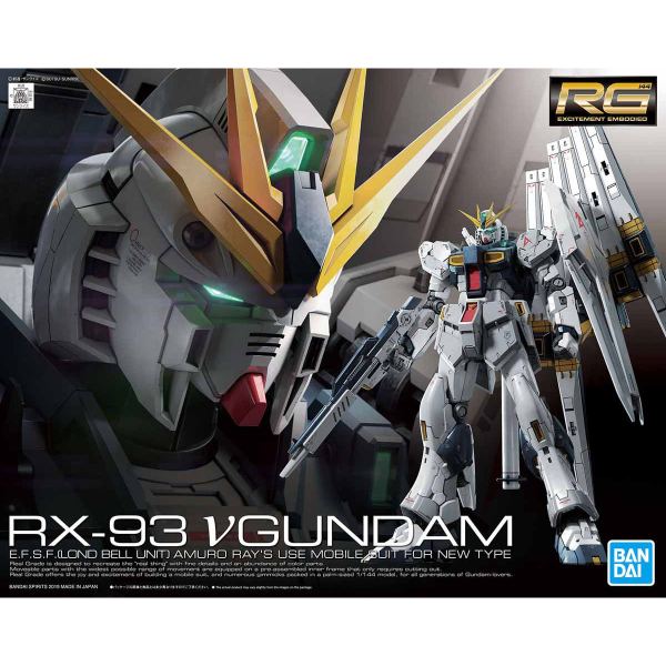 [PREORDER] RG 1/144 #32 RX-93 Nu GUNDAM (Fall 2026)