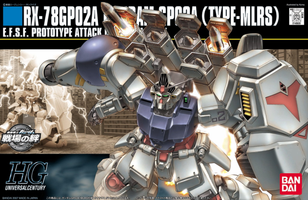 [PREORDER] HGUC 1/144 #75 GP02A MLRS Custom (Fall 2026)