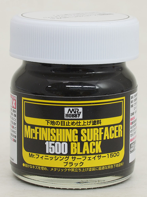 Mr Finishing Surfacer 1500 Black