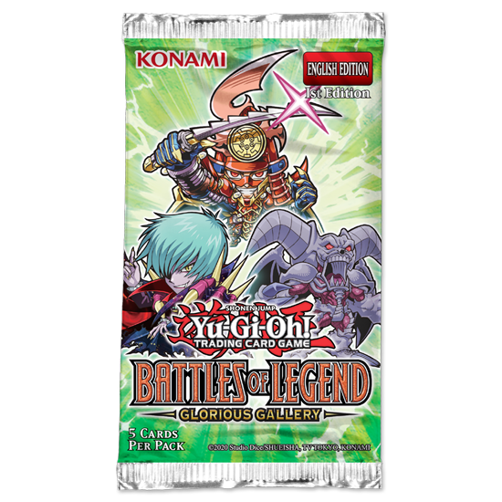 Yu-Gi-Oh! Battles of Legend Glorious Gallery Booster Box (24 Packs)