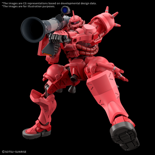 [PREORDER] HG 1/144 CHAR'S ZAKU(GQ)  (ETA mid-Oct to Dec)