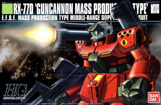[PREORDER] 1/144 HGUC GUNCANNON MASS PRODUCTION TYPE (Winter 2027)