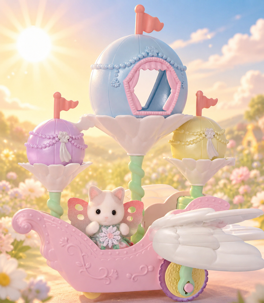 Calico Critters: Floral Fantasy Skyship (North America Release)