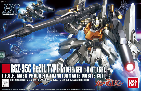 [PREORDER] HGUC 1/144 #142 ReZel Defenser B-Unit (Winter 2027)