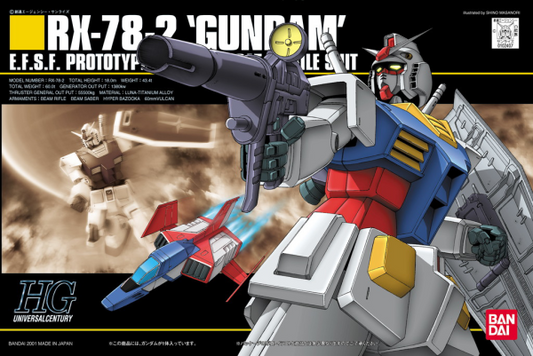 [PREORDER] HGUC 1/144 #21 RX-78-2 Gundam (Fall 2026)