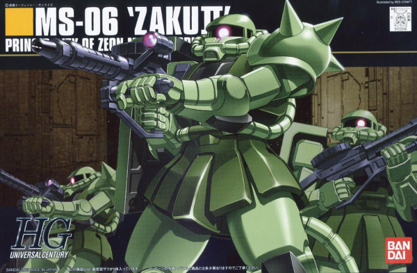 [PREORDER] HGUC 1/144 #40 MS-06F Zaku 2 (Fall 2026)